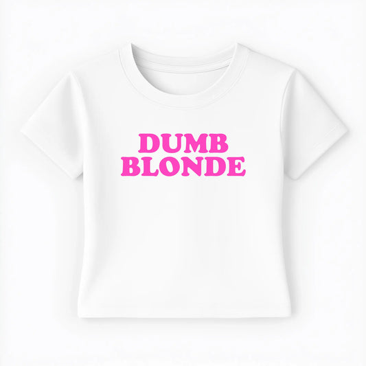 dumb blonde Baby Tee Lolita Sinz Mein Shop