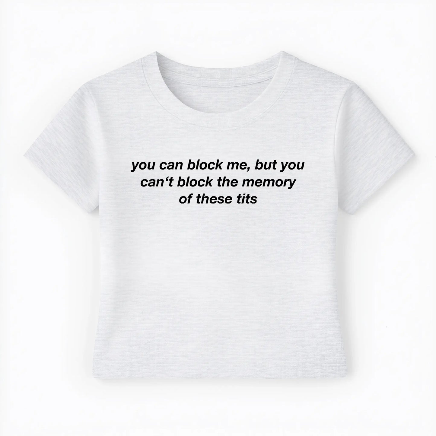 you can block me, but you can't block the memory of these tits Baby Tee - Lolita Sinz