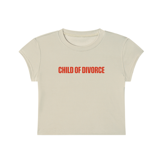 Child Of Divorce Cropped T-Shirt