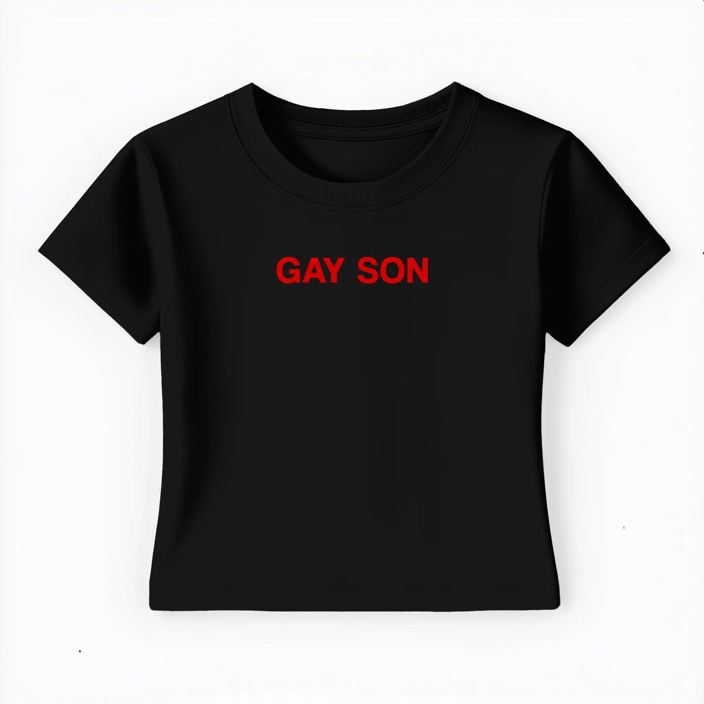 gay son Baby Tee - Lolita Sinz