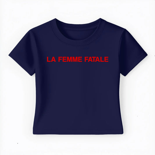 la femme fatale Baby Tee - Lolita Sinz