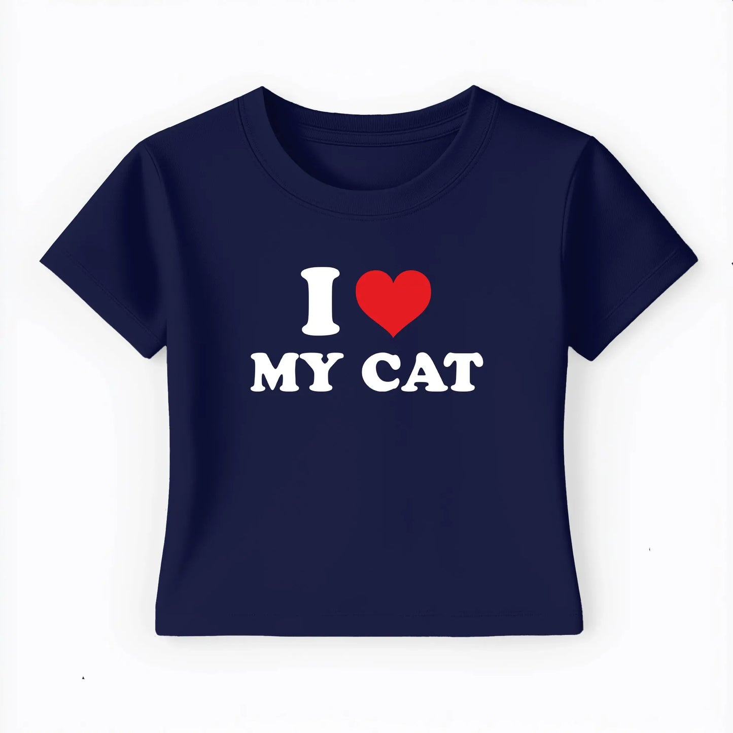I love my cat Baby Tee Lolita Sinz Mein Shop