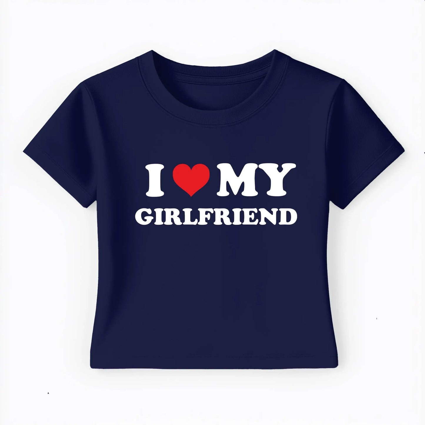 I love my girlfriend Baby Tee Lolita Sinz Mein Shop