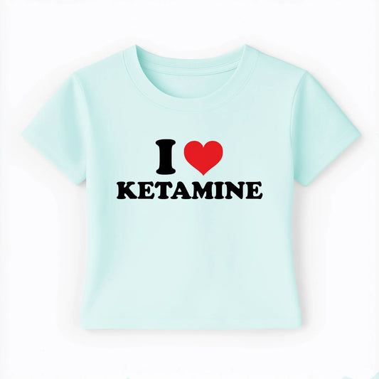 I love ketamine Baby Tee Lolita Sinz Mein Shop