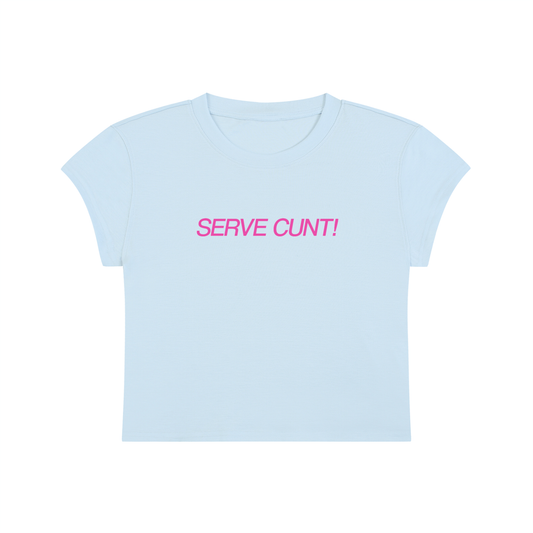 Serve Cunt Cropped T-Shirt