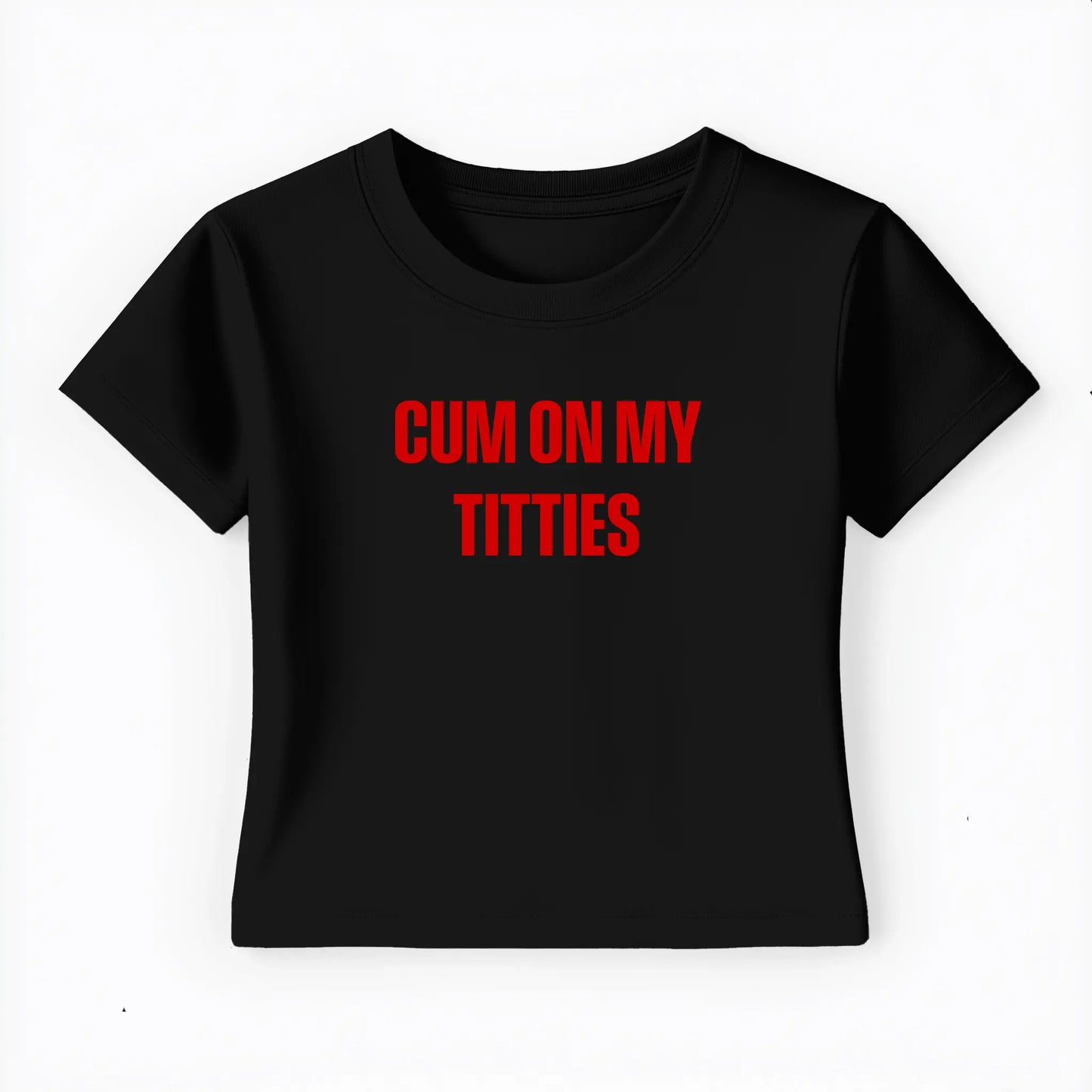 cum on my titties Baby Tee - Lolita Sinz