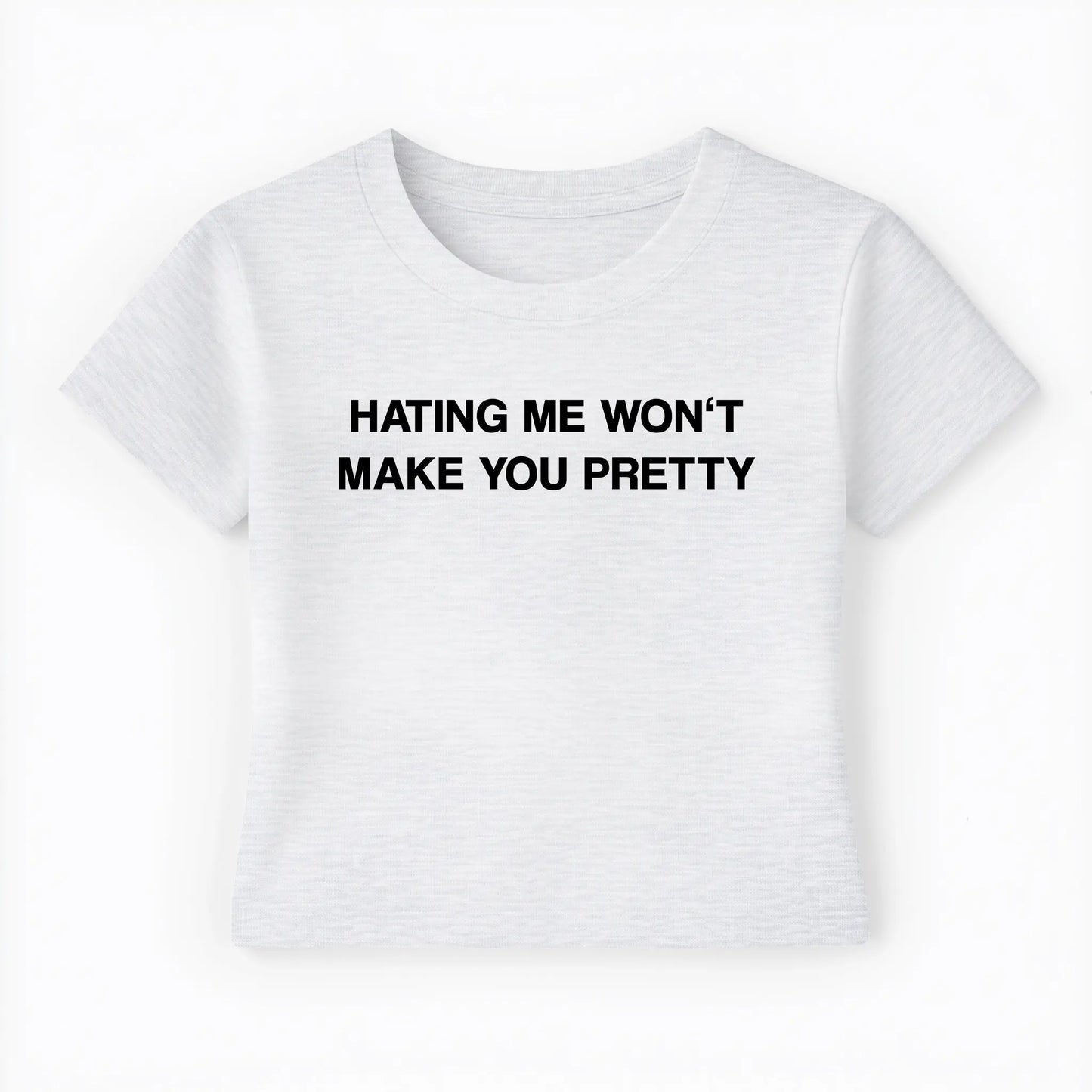 hating me won't make you pretty Baby Tee - Lolita Sinz