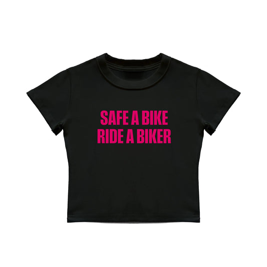 safe a bike ride a biker Baby Tee Lolita Sinz Mein Shop