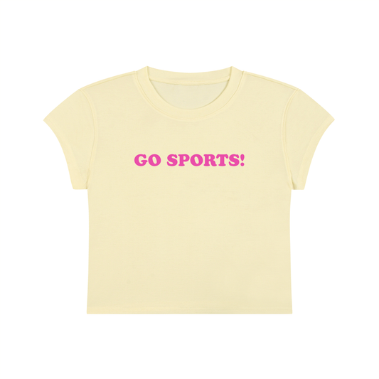 Go Sports Cropped T-Shirt