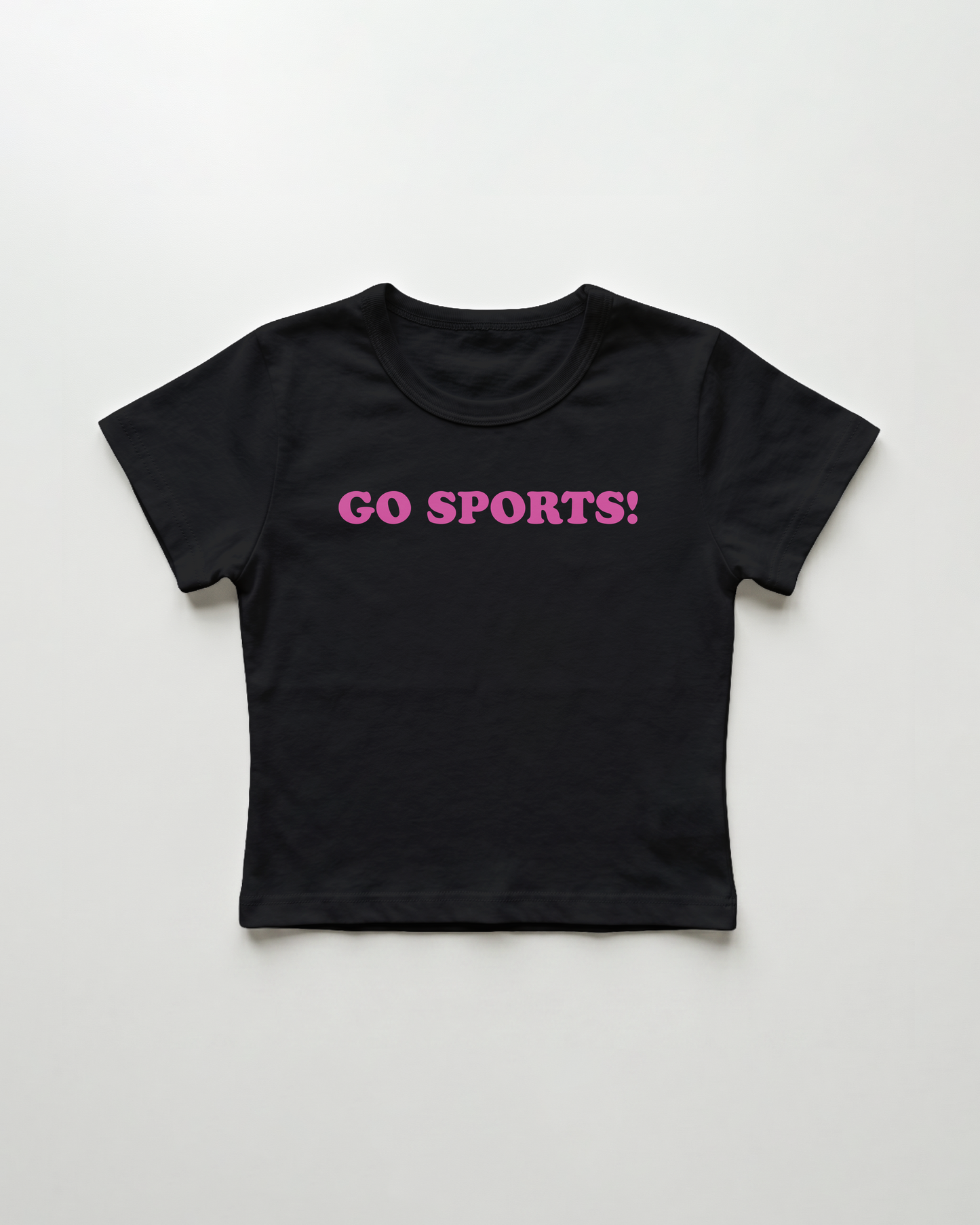 go sports! cropped Baby Tee