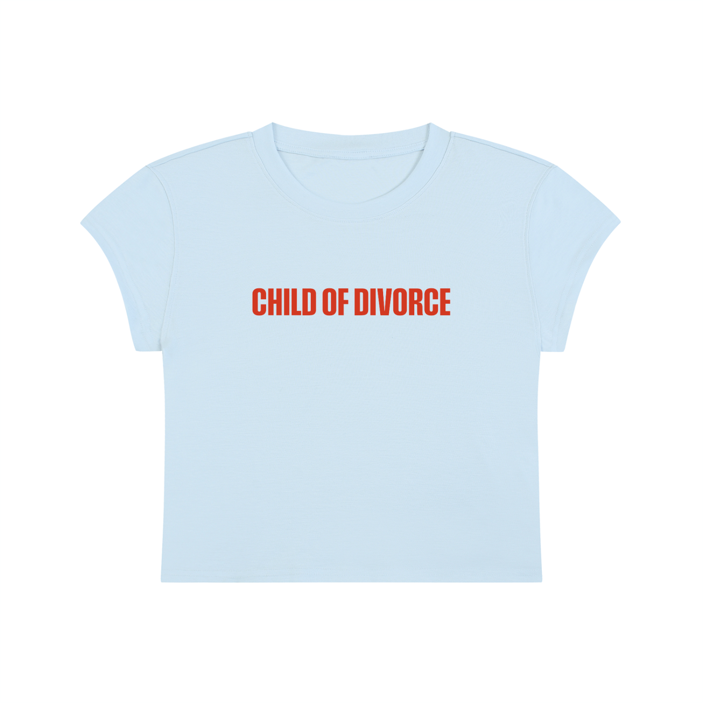 Child Of Divorce Cropped T-Shirt
