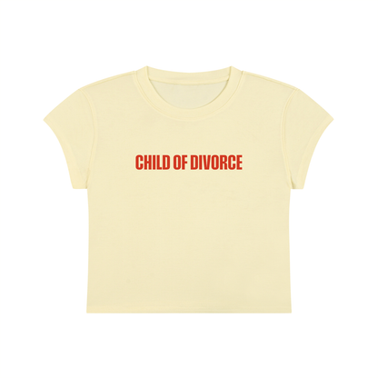 Child Of Divorce Cropped T-Shirt