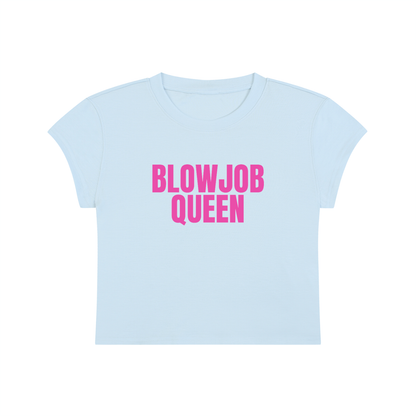 Blowjob Queen Cropped T-Shirt