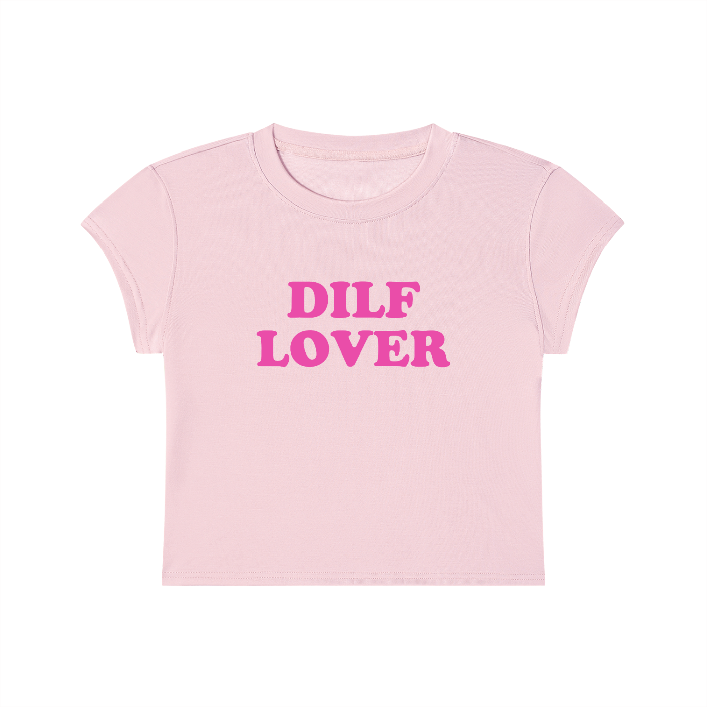 Dilf Lover Cropped T-Shirt