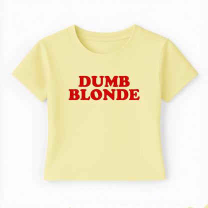 dumb blonde Baby Tee Lolita Sinz Mein Shop