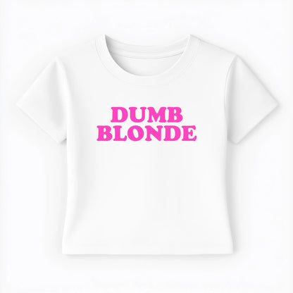 dumb blonde Baby Tee Lolita Sinz Mein Shop