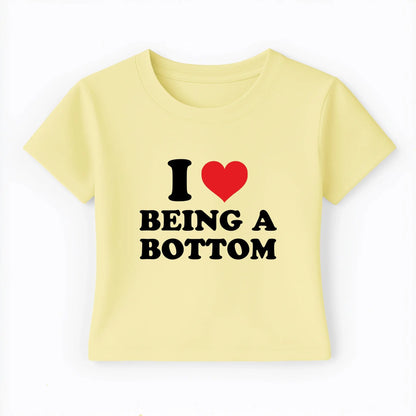 I love being a bottom Baby Tee Lolita Sinz Mein Shop