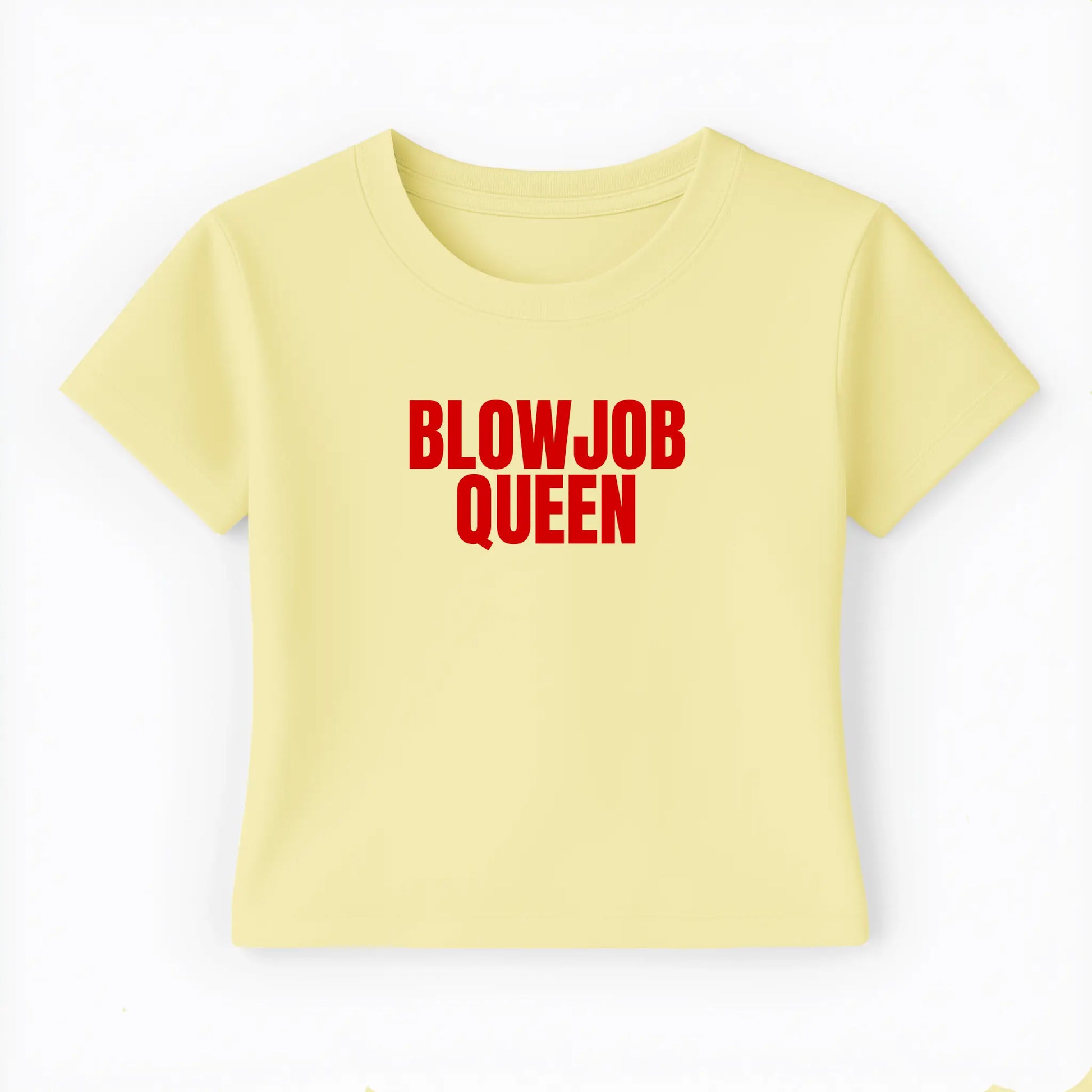 blowjob queen Baby Tee - Lolita Sinz