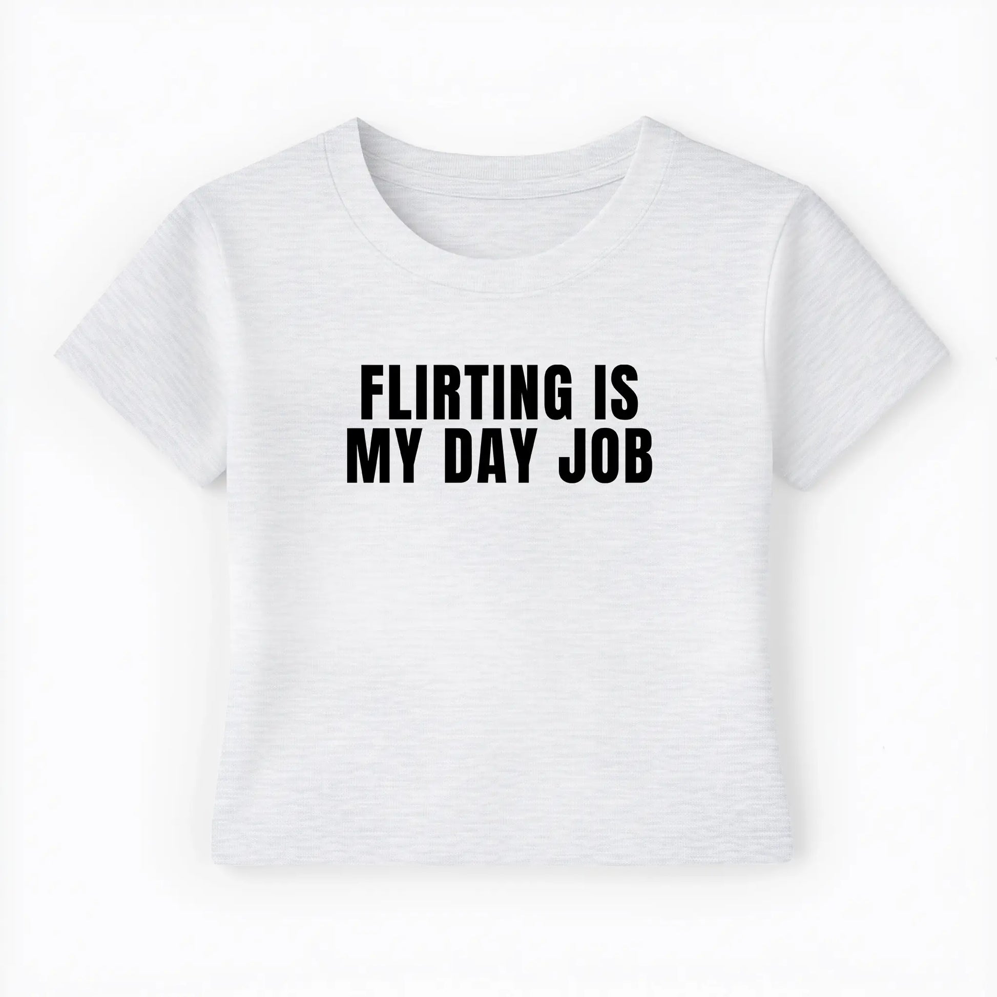 flirting is my day job Baby Tee - Lolita Sinz