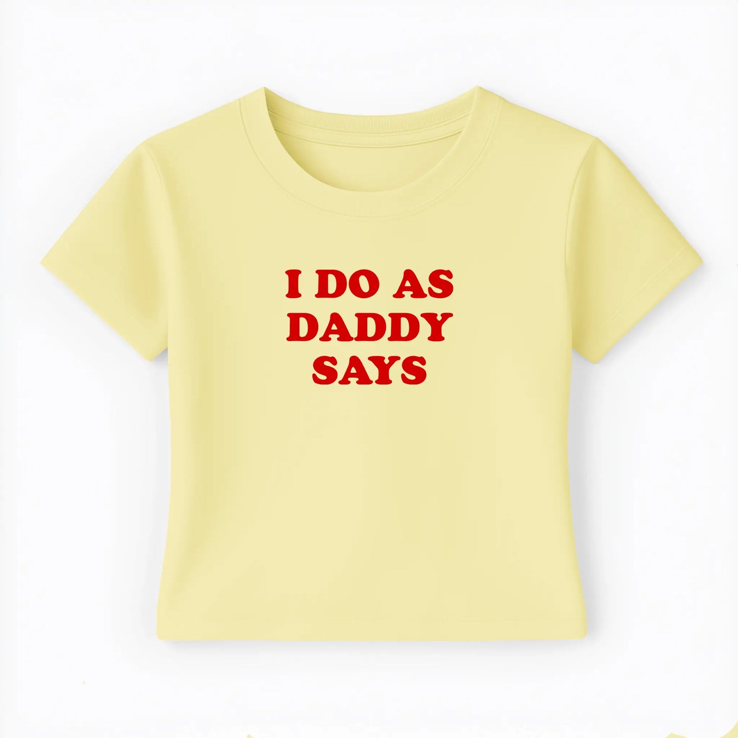 I do as daddy says Baby Tee Lolita Sinz Mein Shop