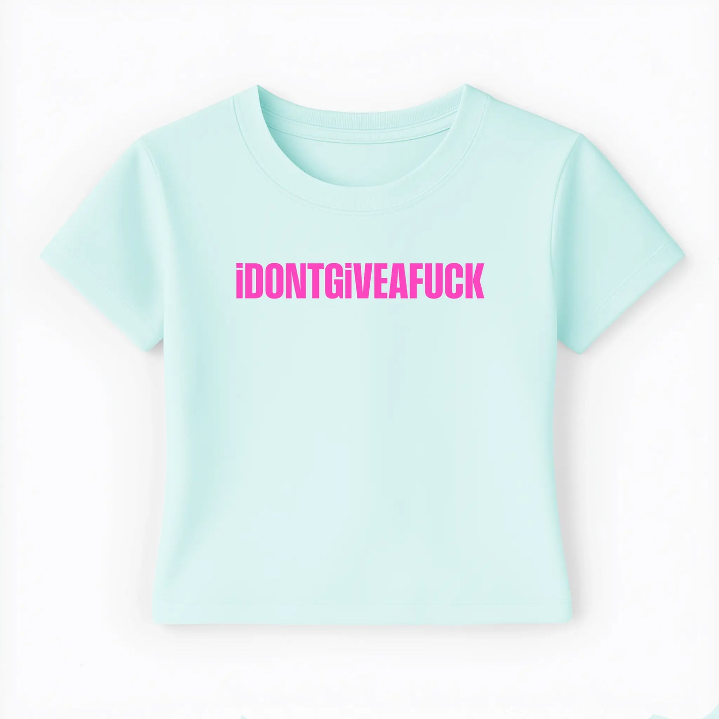 idontgiveafuck Baby Tee - Lolita Sinz