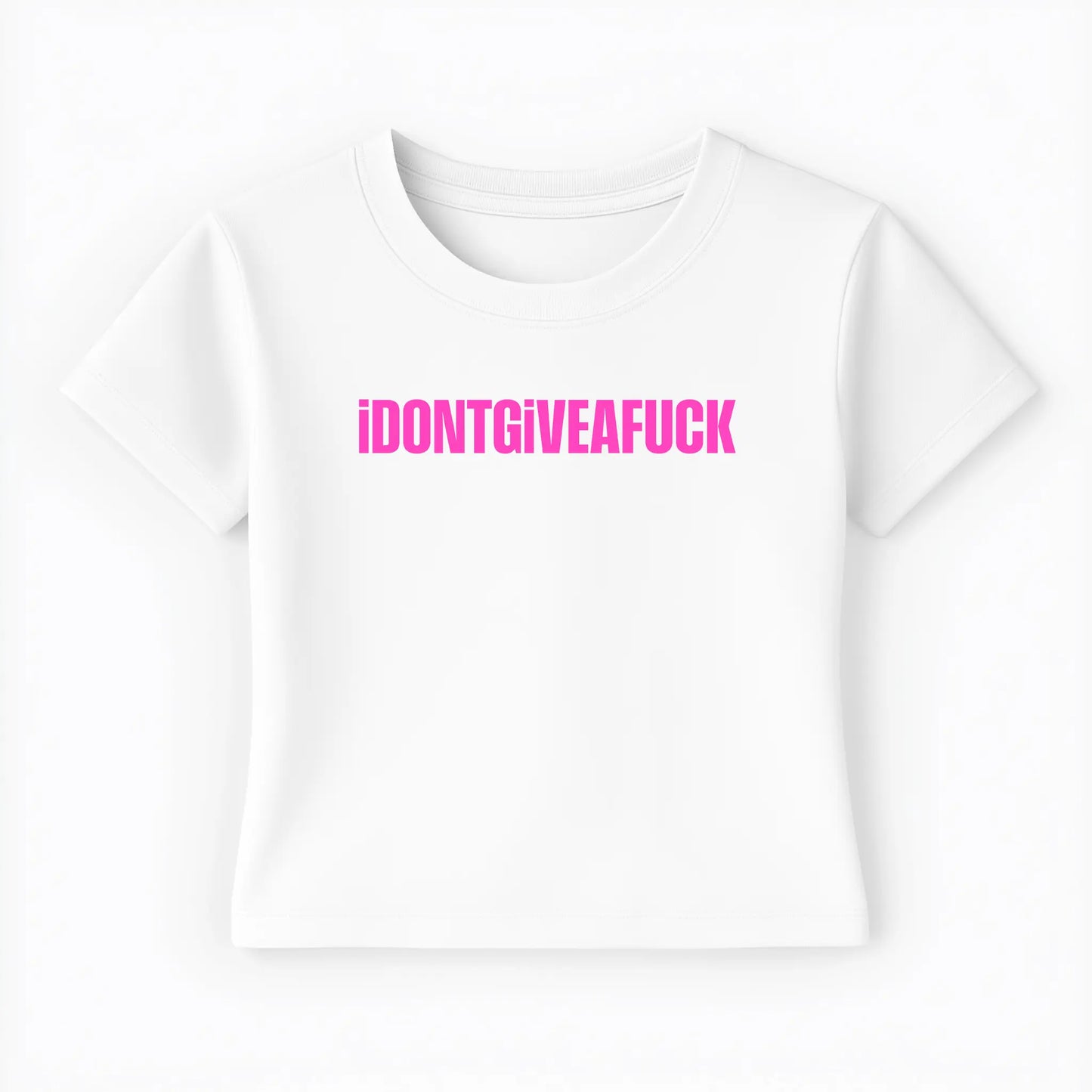 idontgiveafuck Baby Tee - Lolita Sinz