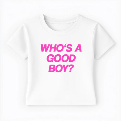 who's a good boy Baby Tee Lolita Sinz Mein Shop