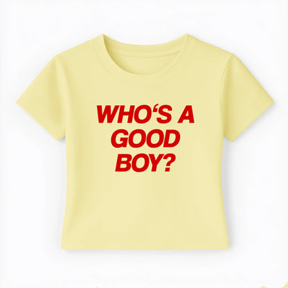 who's a good boy Baby Tee Lolita Sinz Mein Shop