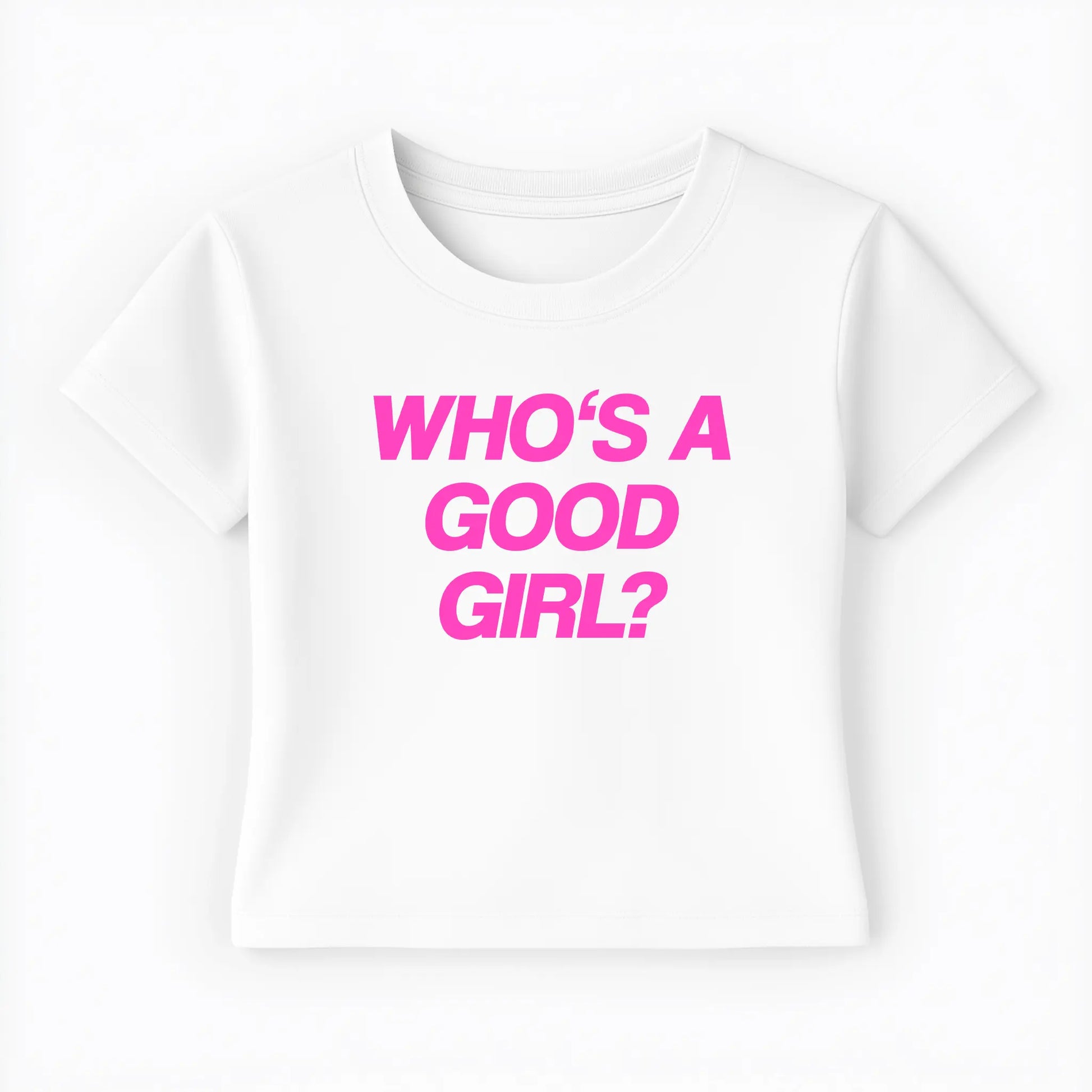who's a good girl Baby Tee Lolita Sinz Mein Shop