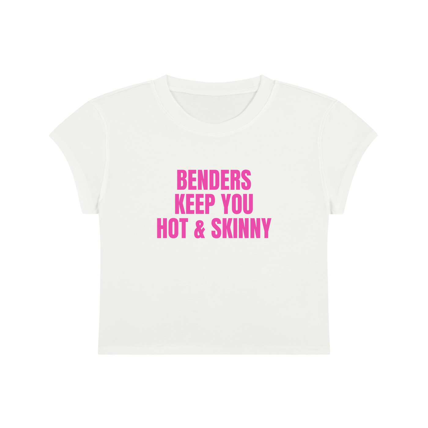 Benders Keep You Hot Andy Skinny Cropped T-Shirt