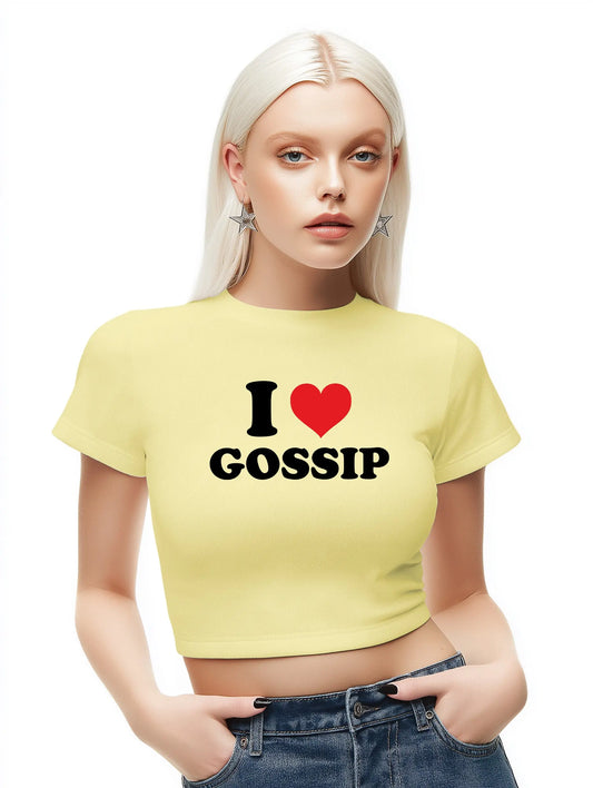 I love gossip Baby Tee Lolita Sinz Mein Shop