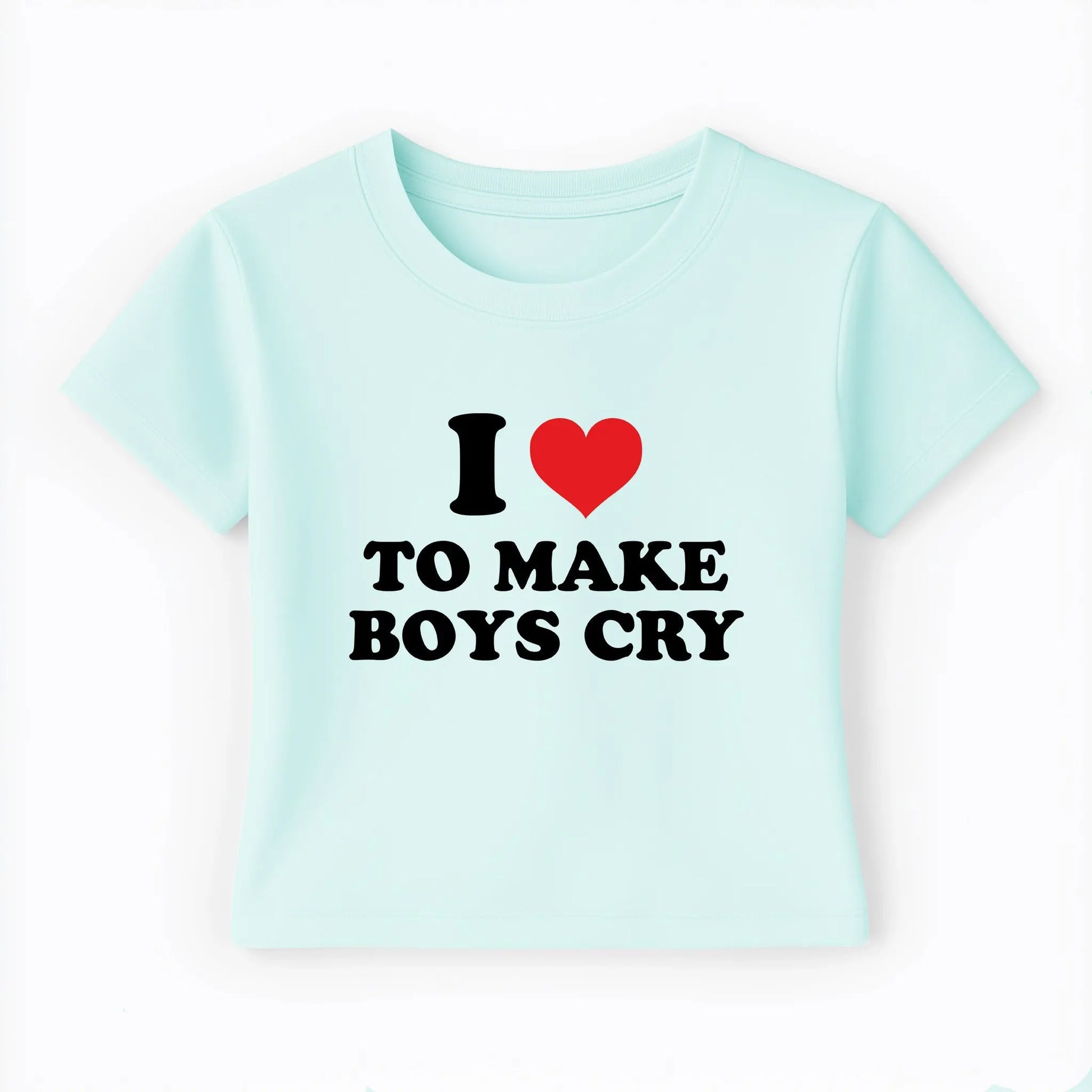I love to make boys cry Baby Tee Lolita Sinz Mein Shop