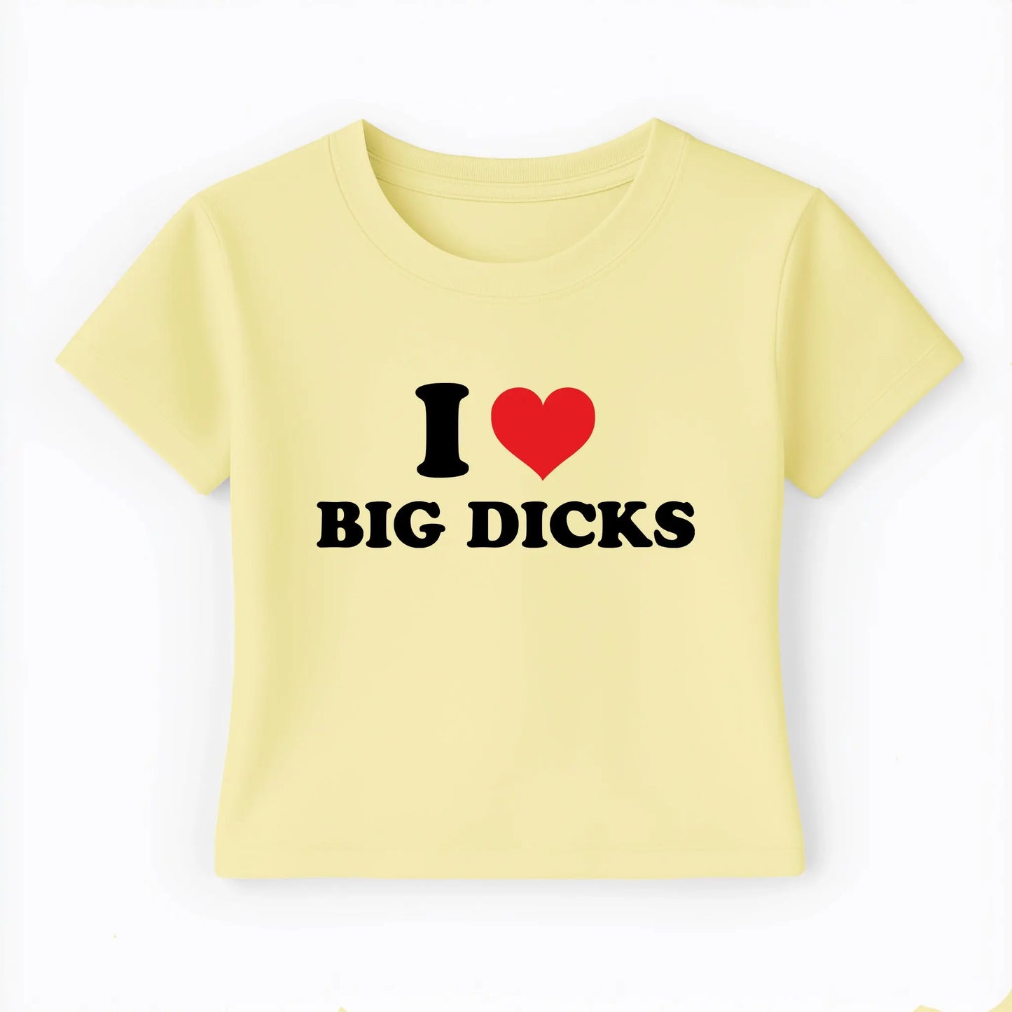 I love big dicks Baby Tee Lolita Sinz Mein Shop