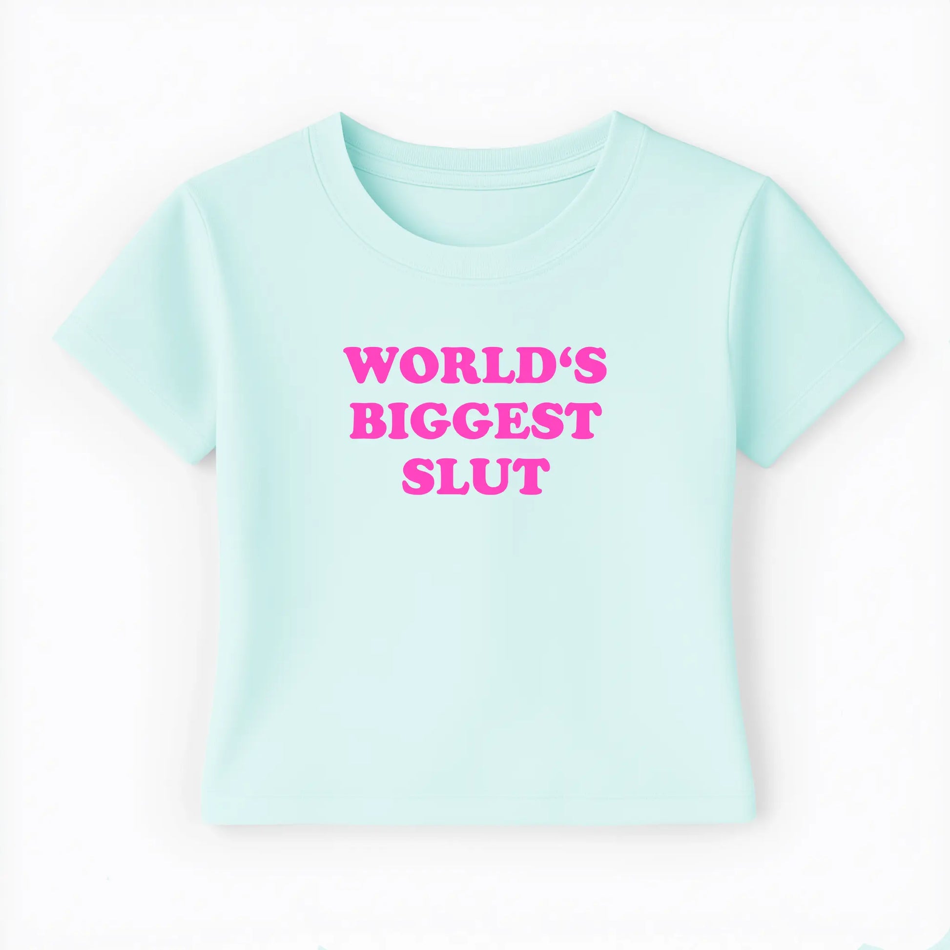 world's biggest slut Baby Tee - Lolita Sinz