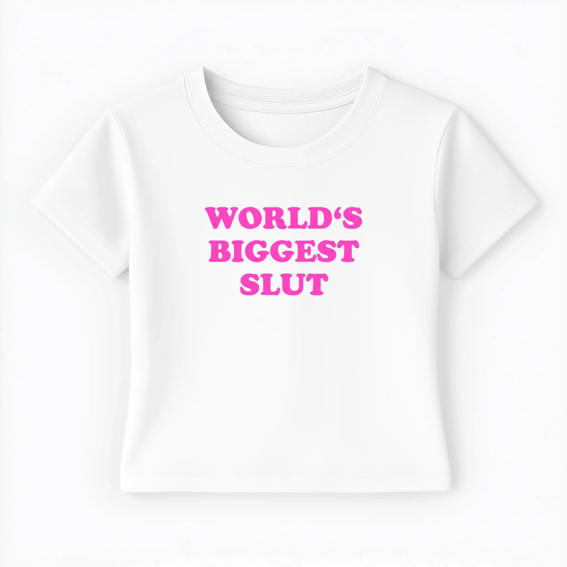 world's biggest slut Baby Tee - Lolita Sinz