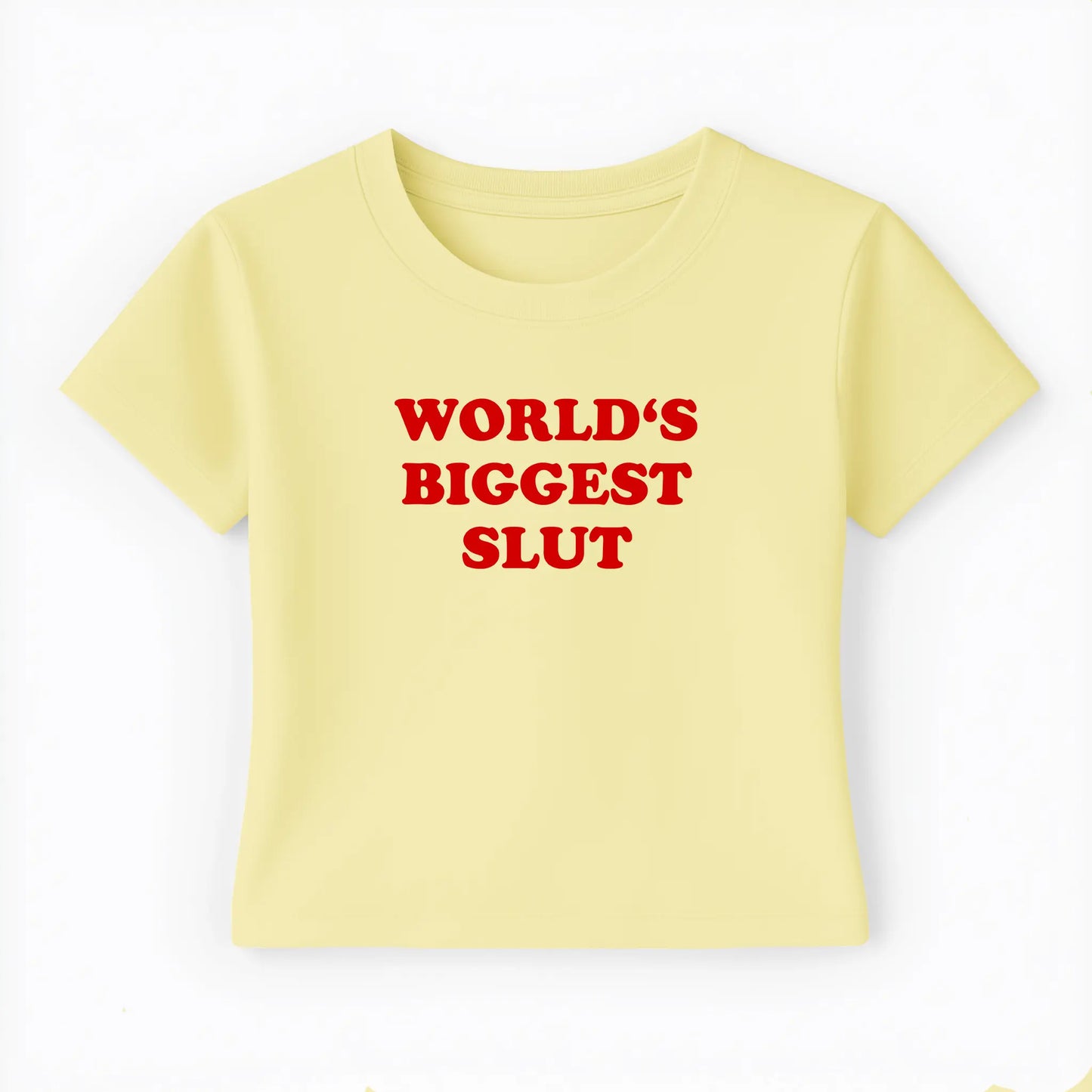 world's biggest slut Baby Tee - Lolita Sinz
