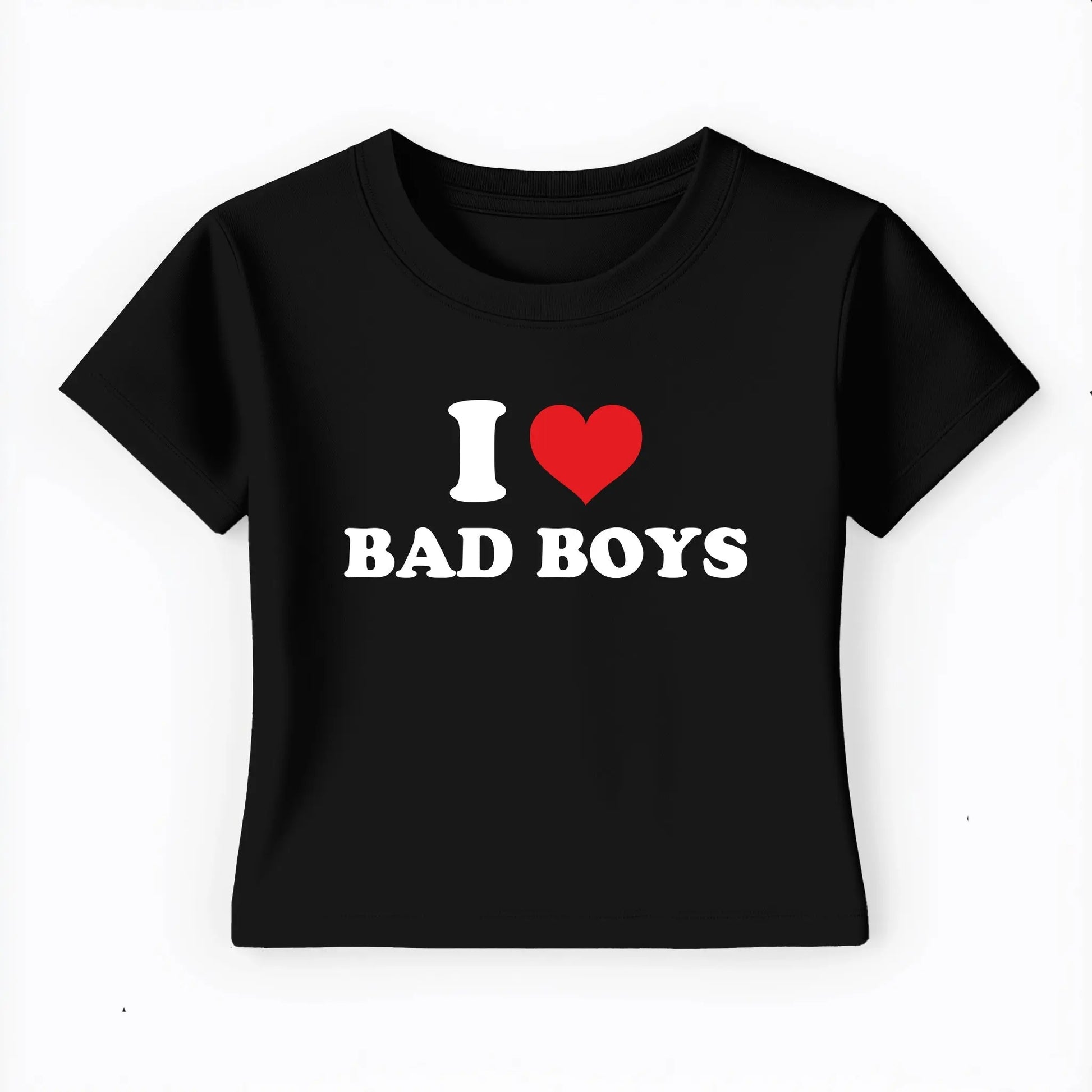 I love bad boys Baby Tee Lolita Sinz Mein Shop