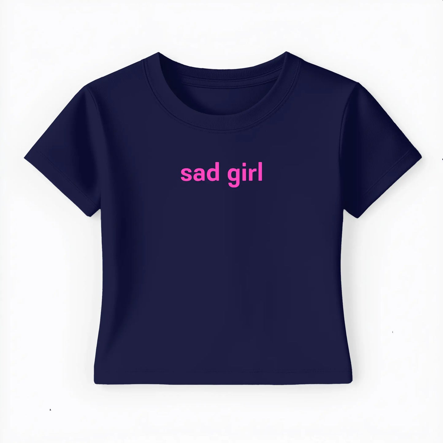 sad girl Baby Tee - Lolita Sinz