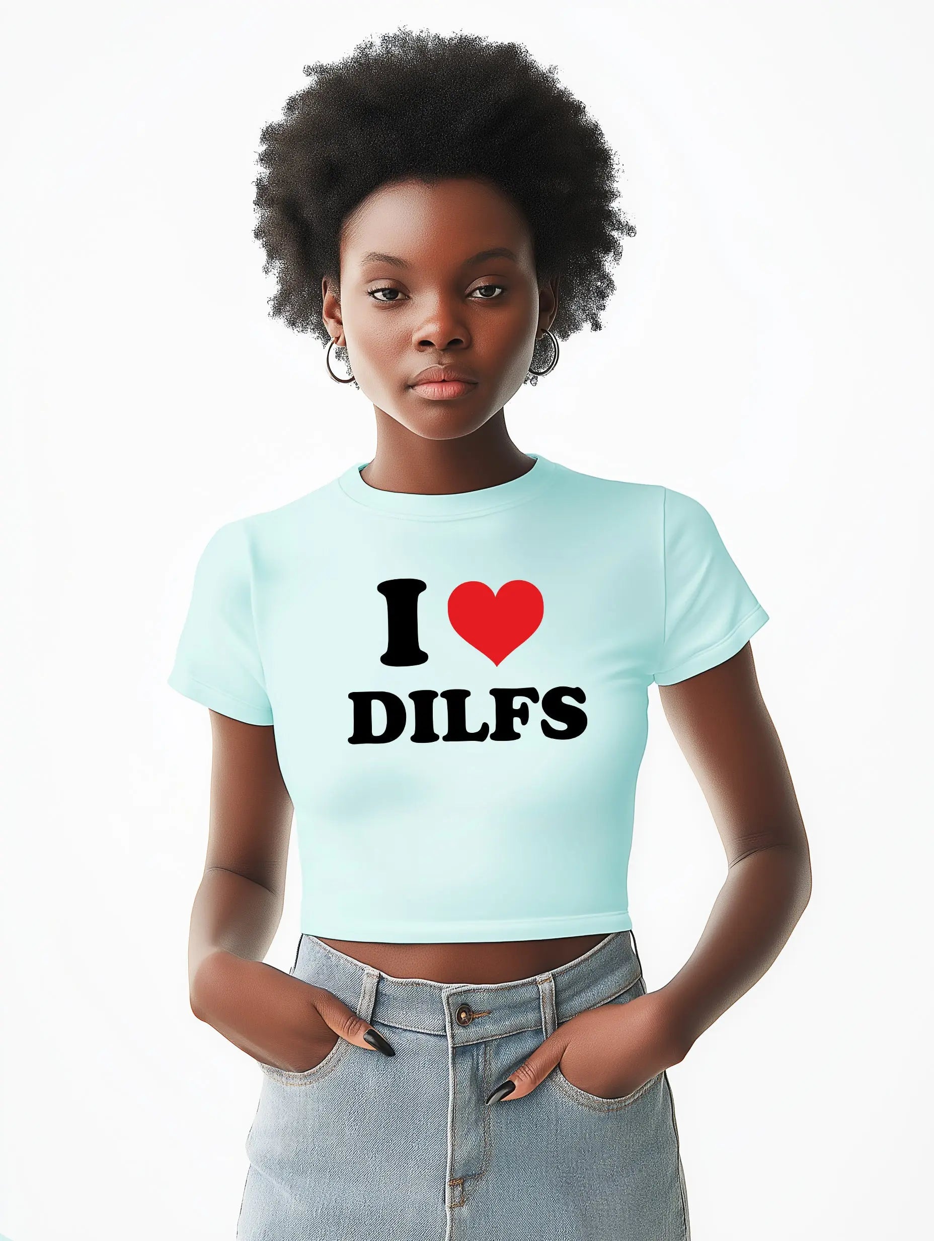 I love dilfs Baby Tee Lolita Sinz Mein Shop