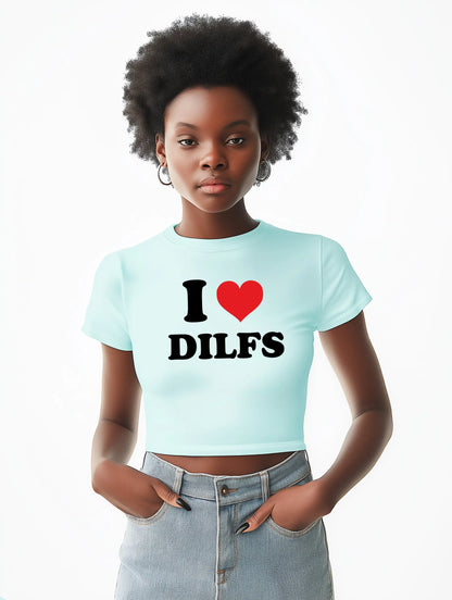 I love dilfs Baby Tee Lolita Sinz Mein Shop