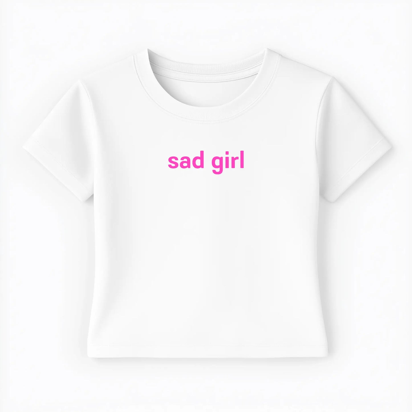 sad girl Baby Tee - Lolita Sinz