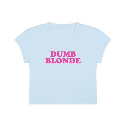 Dumb Blonde Cropped T-Shirt