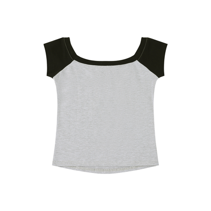Women's Color Block Raglan Baby T-Shirt