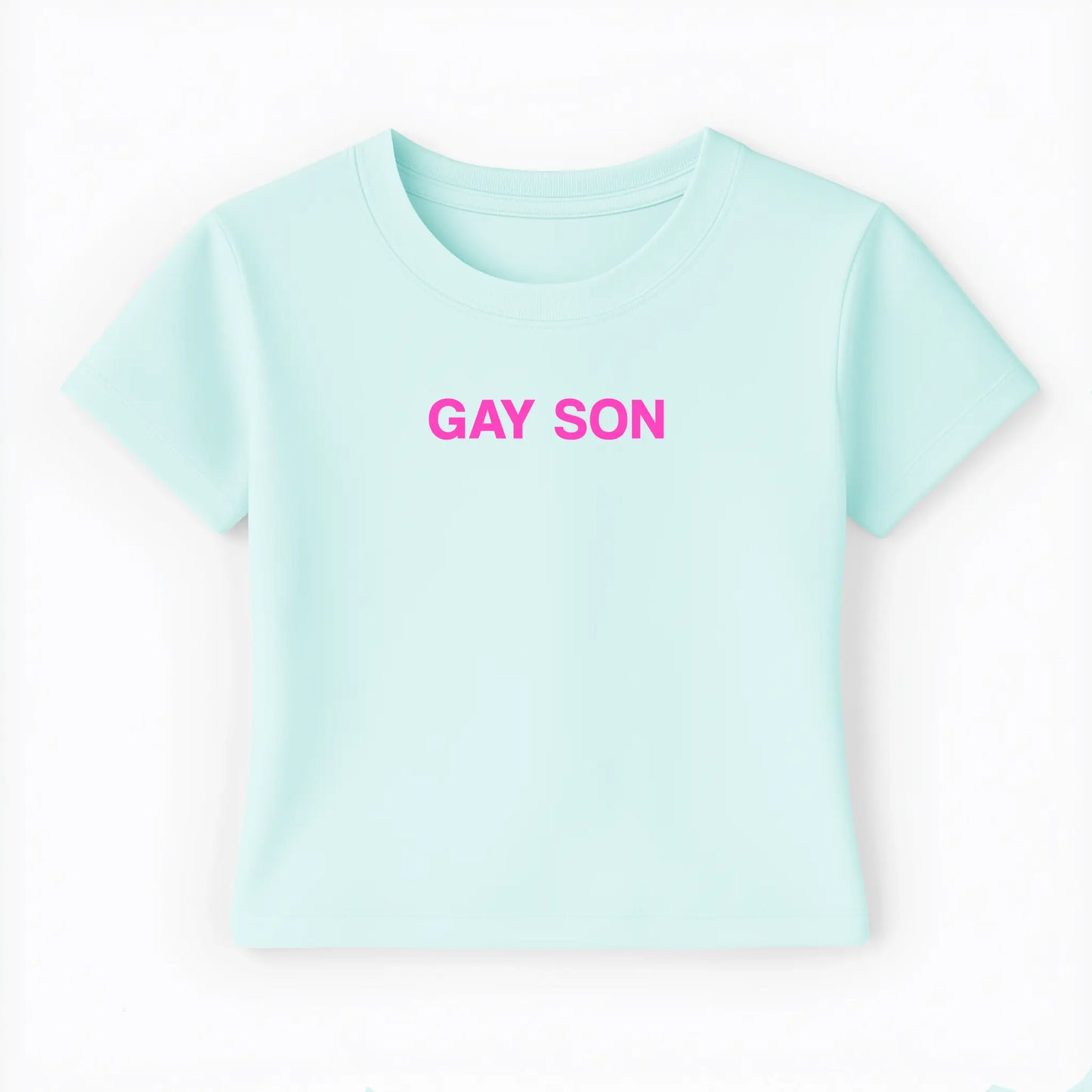 gay son Baby Tee - Lolita Sinz