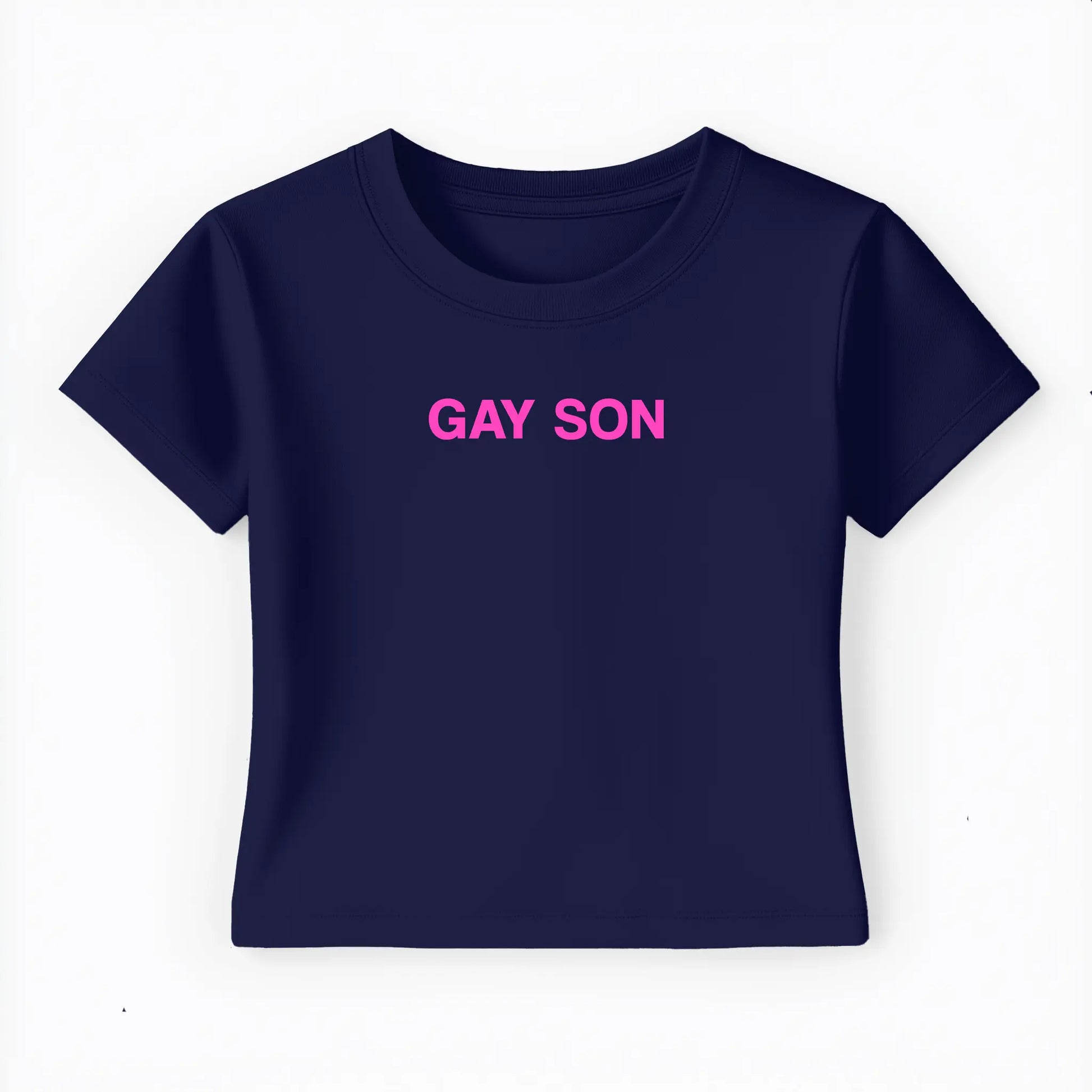 gay son Baby Tee - Lolita Sinz