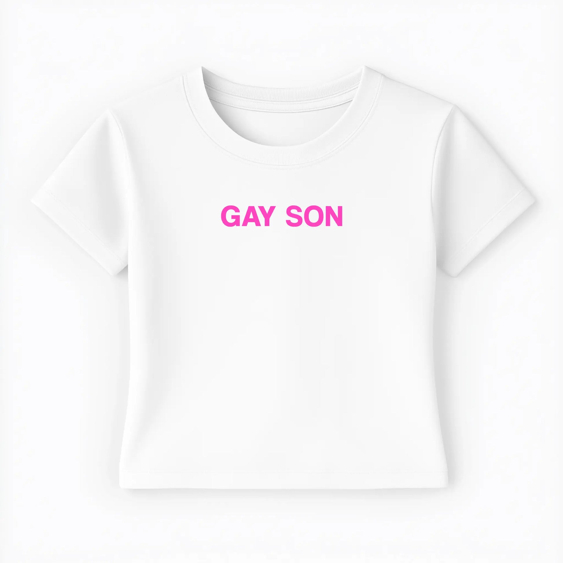gay son Baby Tee - Lolita Sinz