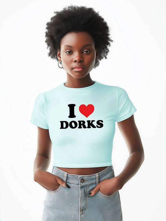 I love dorks Baby Tee Lolita Sinz Mein Shop
