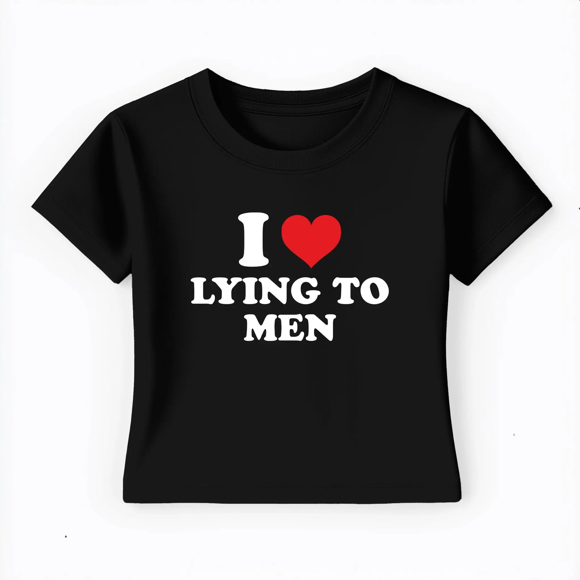I love lying to men Baby Tee Lolita Sinz Mein Shop