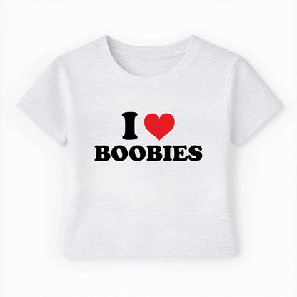 I love boobies Baby Tee Lolita Sinz Mein Shop