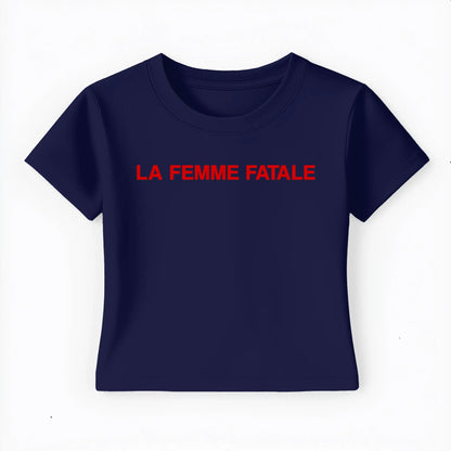 la femme fatale Baby Tee - Lolita Sinz